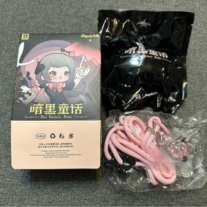 Ziyuli The Esoteric Fable Dark Fairy Tale Phone Strap Confirmed Black Swan